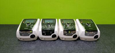 4 x ResMed Stellar 100 CPAP Units with 4 x Power Cords (2 x Powers Up, 2 x Draws Power - See Photos) *SN 20160448051 / 22201672745 / 20141095330 / 22191254912*