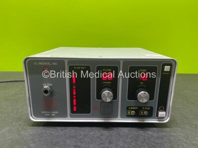 I.C. Medical Crystal Vision ICM 360 Smoke Evacuator (Powers Up) *SN 16083*