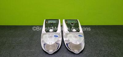 2 x ResMed Stellar 150 CPAP Units (Both Power Up) with 2 x ResMed H4i Humidifiers *SN 22221205559 / 20170573506*