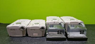 Job Lot Including 3 x Respironics BiPAP Harmony CPAP Units (All Power Up) with 2 x REMstar Heated Humidifiers and 3 x Power Supplies and 1 x Respironics BiPAP Synchrony CPAP Unit (Powers Up) *SN 5225569 / 5244889 / 5229921 / 5242594*