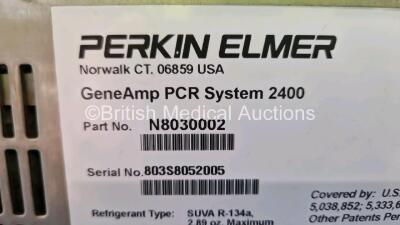 Perkin Elmer GeneAmp PCR System 2400 *Asset 16551* *14/08/2024* - 9