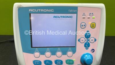 Acutronic Medical Systems Fabian Therapy Ventilator *Mfd 2013* (Powers Up) *SN AT11BB-0082* - 4