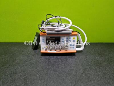 Drager Oxylog 3000 Plus Transport Ventilator Software Version 01.06 *Mfd - 2016* (Powers Up) with Power Supply *SN ASJK-0088*