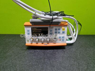 Drager Oxylog 3000 Plus Transport Ventilator Software Version 01.06 *Mfd - 2016* (Powers Up) with Power Supply *SN ASJK0089*