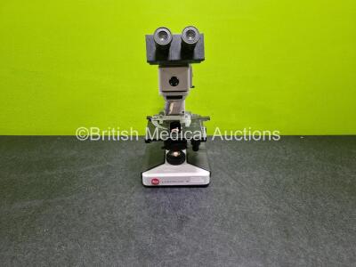 Leitz Laborlux K Benchtop Microscope with 2 x 10x/18 Eyepieces (Powers Up) with 1 x EF/0.65 Optic