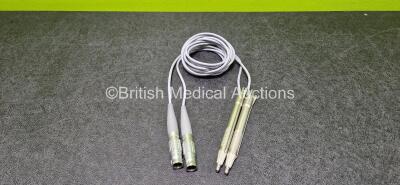 2 x Amo Phaco Handpieces (Both Dented Tips - See Photo) *SN SOV79015 / SOV79833*