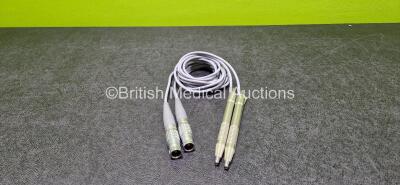 2 x Amo Phaco Handpieces (1 x Dented Tip - See Photo)*SN SOV79837 / SOV79839*