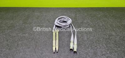 2 x Amo Phaco Handpieces (Both Dented Tips - See Photo) *SN SOV79836 / SOV68641*