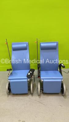 1 x Nitrocare NTS X11 Transport Chair and 1 x Nitrocare NTS X6 Transport Chair