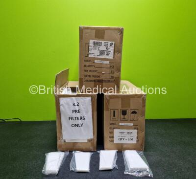 3 x Boxes of Baynhams PeSRo 3.2 Pre Filters