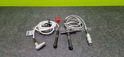 Job Lot Including 1 x GE TE 100024 2.0 MHz Probe / Transducer and 1 x Acuson 2.0 MHz Pencil Ultrasound Transducer / Probe *SN NA*