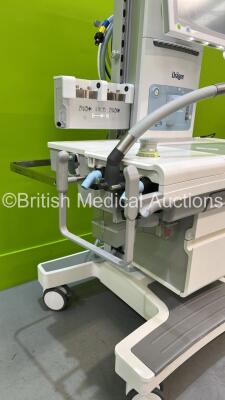 Drager Perseus A500 Anaesthesia Machine Ref MK06000-23 Software Version 2.03 Build 22147 *Mfd 2014* with Hoses and Accessories (Powers Up) *S/N ASFD-0001* - 4