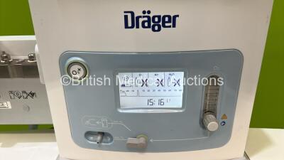 Drager Perseus A500 Anaesthesia Machine Ref MK06000-23 Software Version 2.03 Build 22147 *Mfd 2014* with Hoses and Accessories (Powers Up) *S/N ASFD-0007* - 3