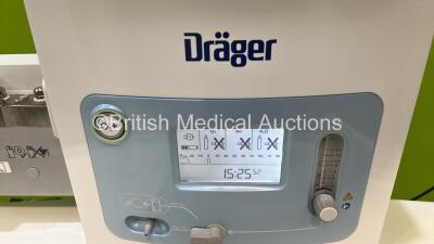 Drager Perseus A500 Anaesthesia Machine Ref MK06000-23 Software Version 2.03 Build 22147 *Mfd 2014* with Hoses and Accessories (Powers Up) *S/N ASFC-0082* - 3