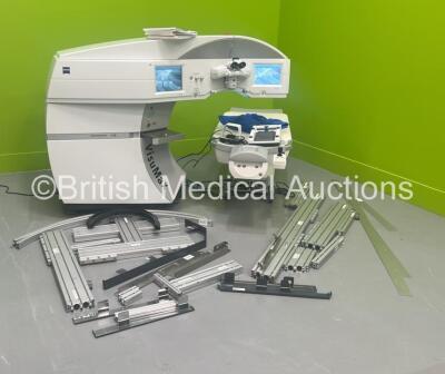 Carl Zeiss Visumax 500 Ref. 1345-518 Femtosecond Laser System *Mfd - 03/2014* *S/N - 1112003* System Version: Upgraded by Zeiss to 2.10.16 (from 2.10.8), Options: SMILE, Incision for ICR, FLEx, Flap, CIRCLE, Laser Energy: 1240 nJ, Image Version - 4.0 with