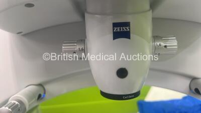 Carl Zeiss Visumax 500 Ref. 1345-518 Femtosecond Laser System *Mfd - 03/2014* *S/N - 1112003* System Version: Upgraded by Zeiss to 2.10.16 (from 2.10.8), Options: SMILE, Incision for ICR, FLEx, Flap, CIRCLE, Laser Energy: 1240 nJ, Image Version - 4.0 with - 5