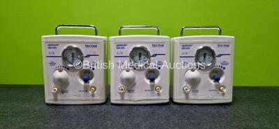 3 x Fisher & Paykel Neopuff Infant T-Piece Resuscitators (2 x Damaged Casings - See Photo)