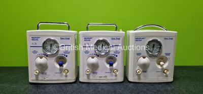 3 x Fisher & Paykel Neopuff Infant T-Piece Resuscitators (All Damaged Casings - See Photo)