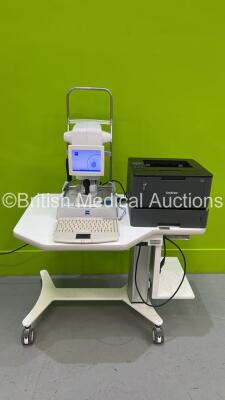 Zeiss IOLMaster 500 Ref 1692-983 Version 7.5.3.0084 with Chin Rest on Motorized Table (Powers Up) *S/N 1107507* **Mfd 2013**