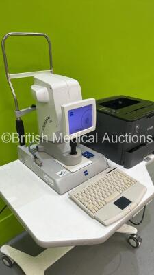 Zeiss IOLMaster 500 Ref 1692-983 Version 7.5.3.0084 with Chin Rest on Motorized Table (Powers Up) *S/N 1107507* **Mfd 2013** - 6