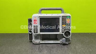 Medtronic Physio-Control Lifepak 15 12-Lead Monitor / Defibrillator *Mfd - 2010* Ref - 99577-000025, P/N - V15-2-000030, Software Version - 3306808-007 with Pacer, Auxiliary Power, CO2, SPO2, NIBP, ECG and Printer Options (Powers Up to Software Screen the