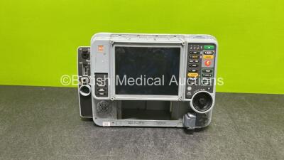 Medtronic Physio-Control Lifepak 15 12-Lead Monitor / Defibrillator *Mfd - 2010* Ref - 99577-000025, P/N - V15-2-000030 with Pacer, Auxiliary Power, CO2, SPO2, NIBP, ECG and Printer Options (No Power, Spares and Repairs) *39320705*