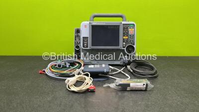 Medtronic Physio-Control Lifepak 15 12-Lead Monitor / Defibrillator *Mfd - 2011* Ref - 99577-000674, P/N - V15-2-001021, Software Version - 3306808-007 Including Pacer, Auxiliary Power,CO2, SpO2, NIBP, ECG, P1, P2 and Printer Options, 4 and 6 Lead ECG Lea