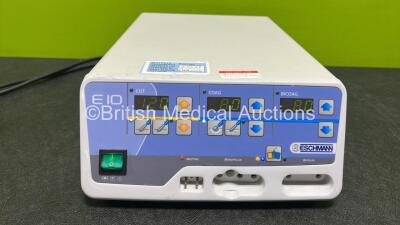 Eschmann E10 Electrosurgical / Diathermy Ref 83-610-12 Unit (Powers Up)