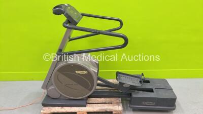 Technogym Rotex 600 Stepper Machine (Powers Up - Some Casing Damage - See Photo)