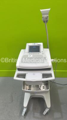 GE MAC3500 ECG Machine on Stand with ECG Cable (Powers Up) *S/N SCA10513033PA* ***CD022***