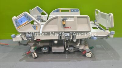 Linet Multicare Electric Hospital Bed with Controller (Powers Up) *S/N 20170122278*