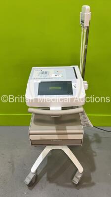 Mortara ELI 280 ECG Machine on Stand with 10 Lead ECG Leads (Powers Up) ***CD035***