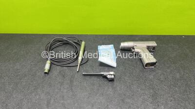 Job Lot Including 1 x Stryker Core 5400-120 Saber Drill with 5400-121 Attachment and 1 x Stryker System 6 6203 Rotary Handpiece *0714400753*