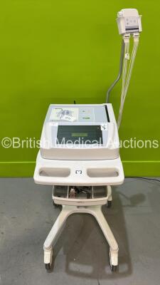 Mortara ELI 280 ECG Machine on Stand with 10 Lead ECG Leads (Powers Up) ***CD038***