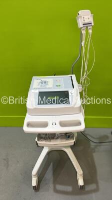 Mortara ELI 280 ECG Machine on Stand with 10 Lead ECG Leads (Powers Up) ***CD033***