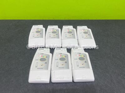 7 x Philips IntelliVue TRx Telemetry Transmitter