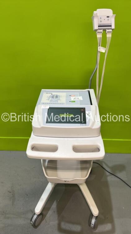 Mortara ELI 280 ECG Machine on Stand with 10 Lead ECG Leads (Powers Up) ***CD034***