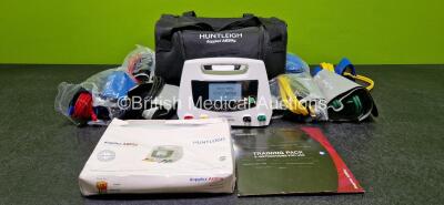 Huntleigh Dopplex ABIlity Automatic Ankle Brachial Index System Ref DA100PB (Powers Up) with 8 x Cuffs in Carry Bag *SN 771AX20417216*