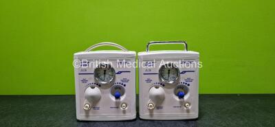 3 x Fisher & Paykel Neopuff Infant T-Piece Resuscitators (Both Damaged Casings - See Photo) *SN 031105001098 / 031105001095*