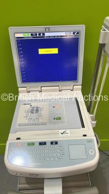 Mortara ELI 380 ECG Machine on Stand with 10 Lead ECG Leads (Powers Up) *S/N 115060244383* - 3