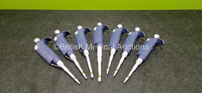 7 x Rainin Pipettes (1 x Loose Casing - See Photos)