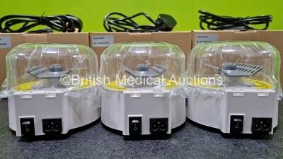 3 x OptiGene Genie Mini Centrifuge Units Model: Mini-6KO *All Mfd 2020* in Boxes (Like New - Unused) *Stock Photo Used* - 6