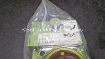 Vet Tech Wall Mount Veterinary Anaesthesia Machine with 1 x Fortec Isoflurane Vaporizer in Box *Unused*, 3 x Polyurethane Tubes, 1 x Hose and 2 x Attachments *Stock Photo Used* - 11