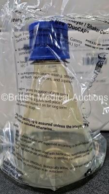 24 x Triforest Labware 1000ml Polycarbonate Erlenmeyer Flasks with New DuoCAP in Boxes *All Unused* *Stock Photo Used* - 4