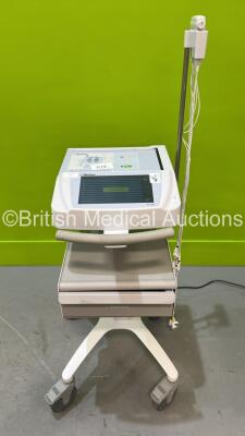 Mortara ELI 280 ECG Machine on Stand with 10 Lead ECG Leads (Powers Up) ***CD043***