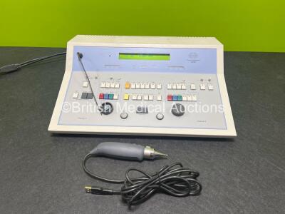 Interacoustics AC33 Clinical Audiometer Software Version 3.12 with Handpiece (Powers Up)