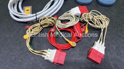 Mixed Lot Including 2 x Philips US Transducers, Various ECG Leads - 3