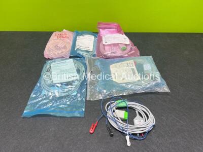 Job Lot of Various Philips Patient Monitoring Cables