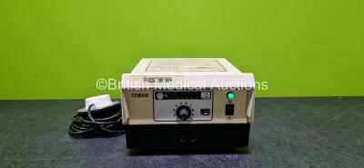 Eschmann TDB60 Bipolar Coagulation Unit with Footswitch (Powers Up and Damaged Casing - See Photos) *SN 0118*