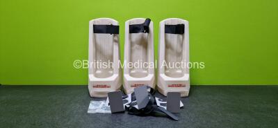 3 x Oxygen Cylinder Holders Size "E"